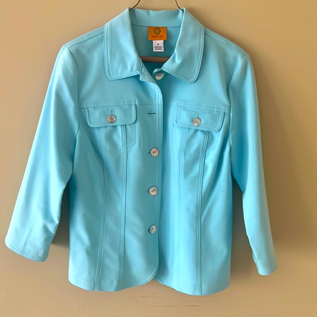 Ruby Rd. Button Down Ladies Jacket, Size 8 Junior